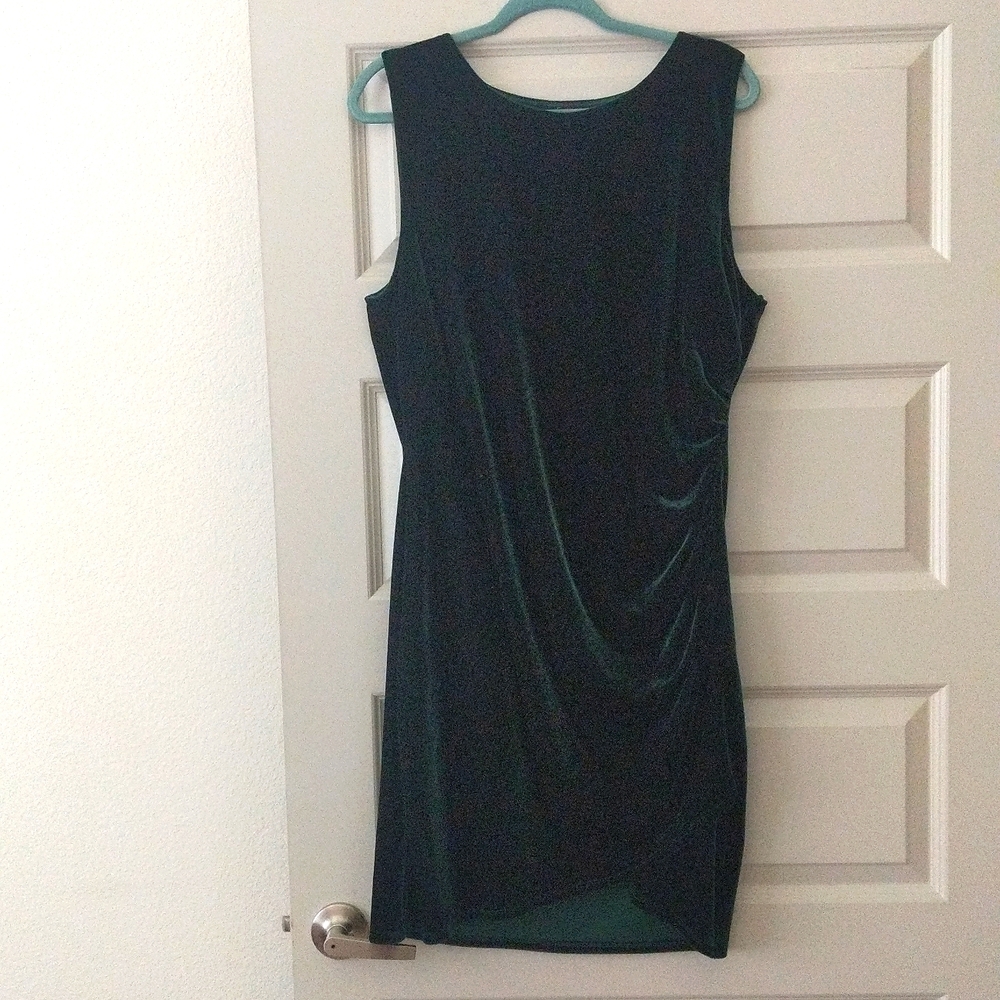 Emerald Green Cocktail Dress, Size 16